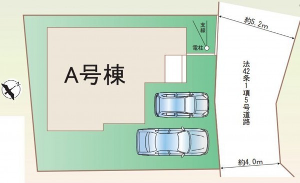 仙台市太白区、新築一戸建ての画像です