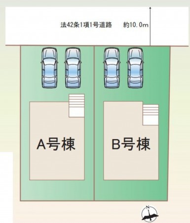 仙台市太白区、新築一戸建ての画像です