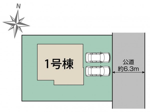 仙台市泉区鶴が丘、新築一戸建ての画像です