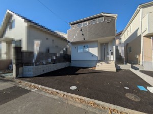 仙台市青葉区桜ケ丘、新築一戸建ての間取り画像です