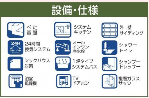 仙台市泉区松陵、新築一戸建ての画像です