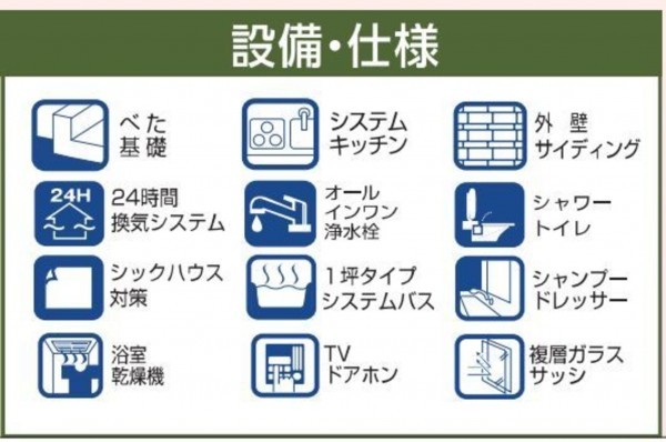 仙台市泉区松陵、新築一戸建ての画像です