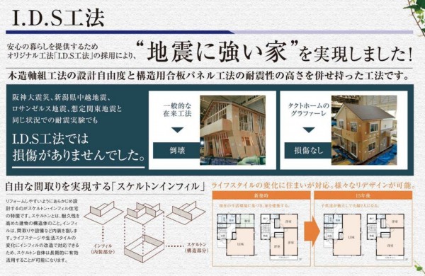 仙台市太白区、新築一戸建ての画像です