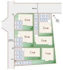 仙台市太白区、新築一戸建ての画像です