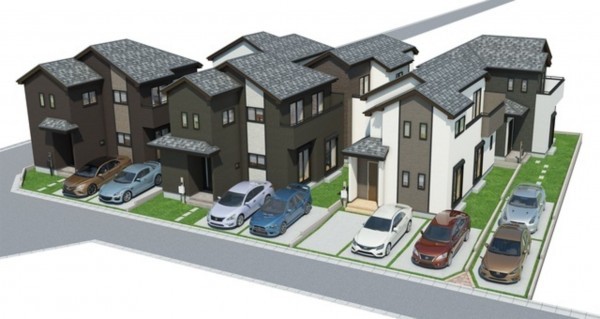 仙台市太白区、新築一戸建ての画像です