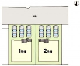 仙台市若林区、新築一戸建ての画像です