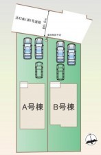 仙台市若林区、新築一戸建ての画像です
