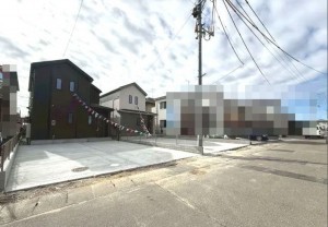 仙台市若林区、新築一戸建ての画像です