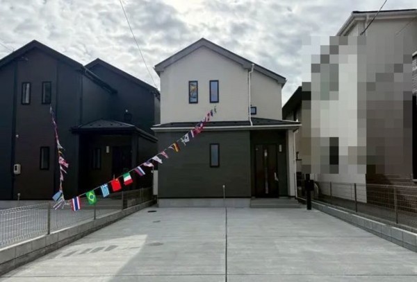 仙台市若林区、新築一戸建ての間取り画像です