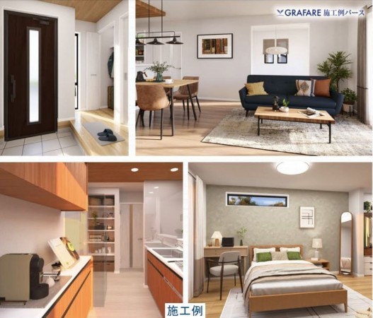 仙台市青葉区川平、新築一戸建ての画像です