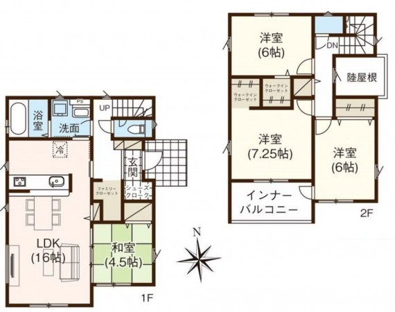 仙台市青葉区川平、新築一戸建ての画像です