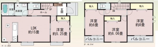 仙台市宮城野区、新築一戸建ての画像です