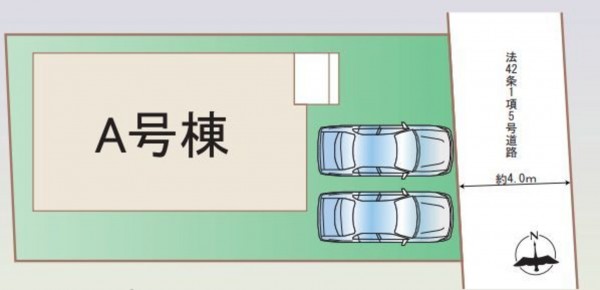 仙台市宮城野区、新築一戸建ての画像です