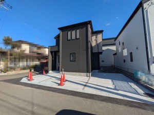 仙台市宮城野区、新築一戸建ての間取り画像です