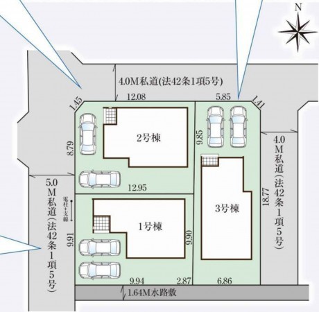 仙台市宮城野区、新築一戸建ての画像です