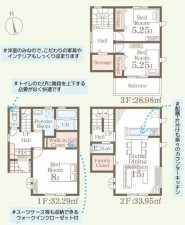 仙台市若林区、新築一戸建ての画像です