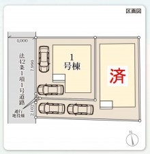 仙台市若林区、新築一戸建ての画像です