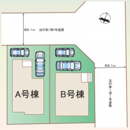 仙台市泉区松陵、新築一戸建ての画像です