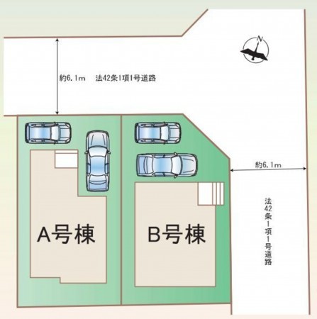 仙台市泉区松陵、新築一戸建ての画像です