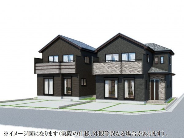 仙台市宮城野区新田、新築一戸建ての間取り画像です