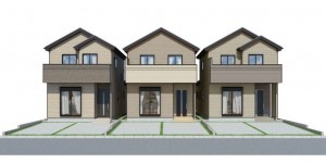 仙台市太白区、新築一戸建ての間取り画像です