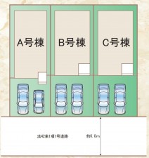 仙台市太白区、新築一戸建ての画像です