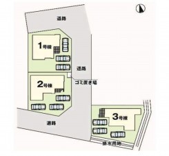 仙台市太白区、新築一戸建ての画像です