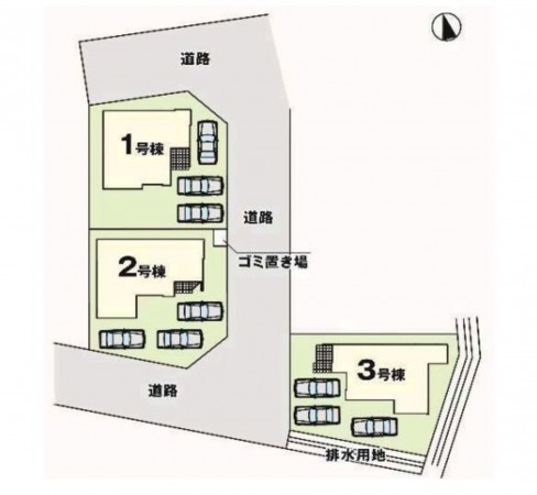 仙台市太白区、新築一戸建ての画像です