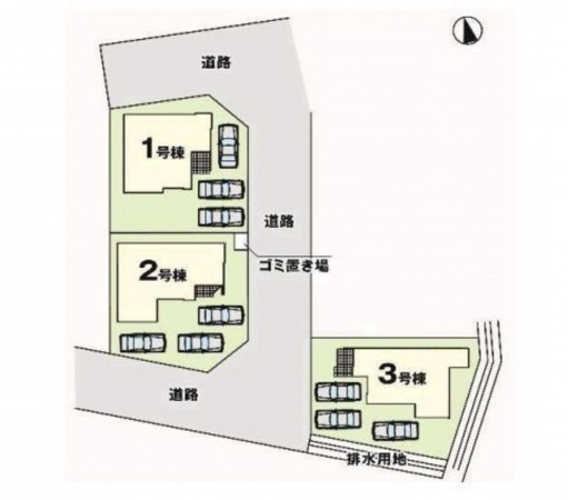 仙台市太白区、新築一戸建ての画像です