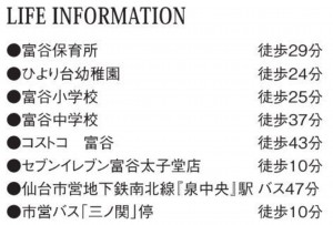 富谷市、新築一戸建ての画像です