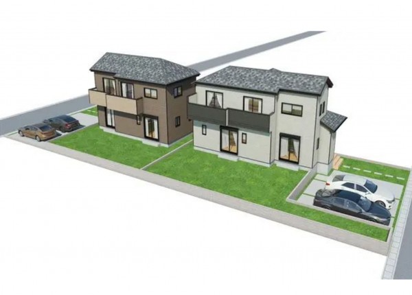 富谷市、新築一戸建ての間取り画像です