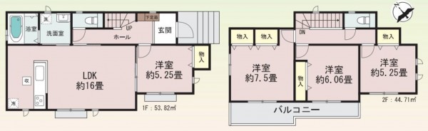 富谷市、新築一戸建ての画像です