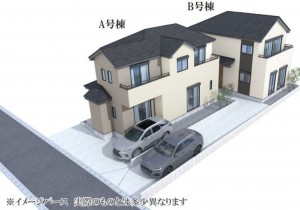 仙台市宮城野区、新築一戸建ての画像です