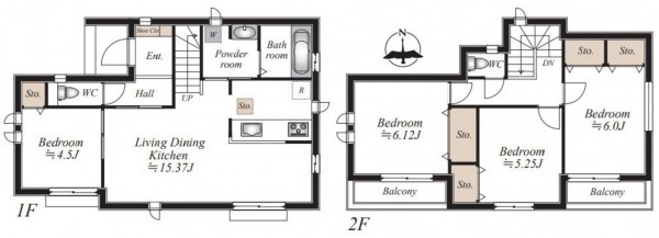 仙台市宮城野区、新築一戸建ての画像です