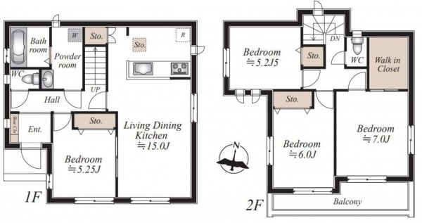 仙台市太白区、新築一戸建ての画像です