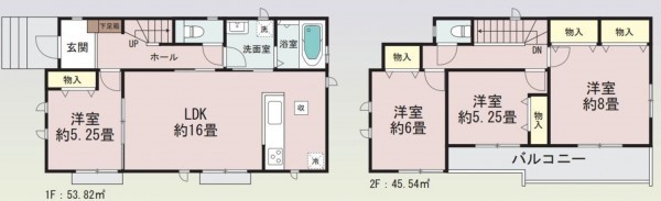 仙台市泉区高森、新築一戸建ての画像です