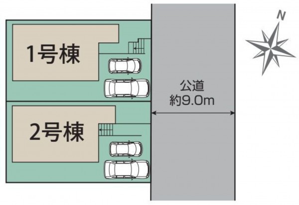 仙台市泉区南中山、新築一戸建ての画像です