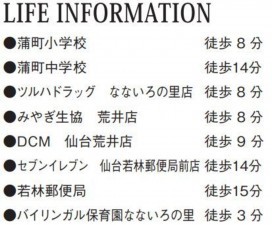 仙台市若林区、新築一戸建ての画像です