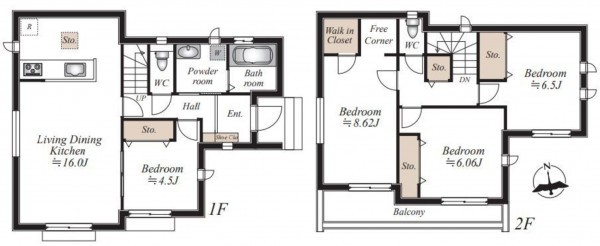 仙台市太白区、新築一戸建ての画像です