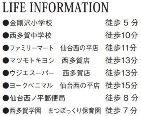 仙台市太白区、新築一戸建ての画像です