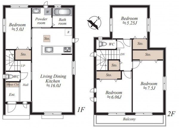 仙台市太白区、新築一戸建ての画像です
