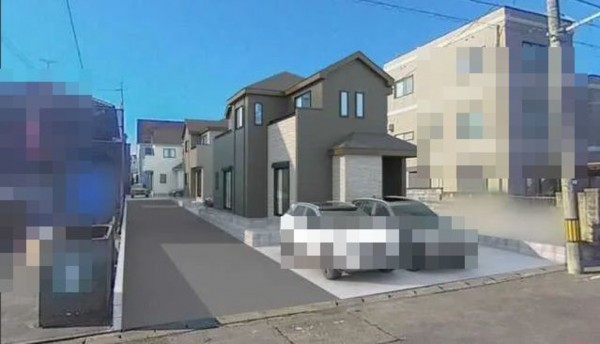 仙台市太白区、新築一戸建ての画像です