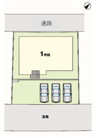 仙台市泉区長命ケ丘、新築一戸建ての画像です