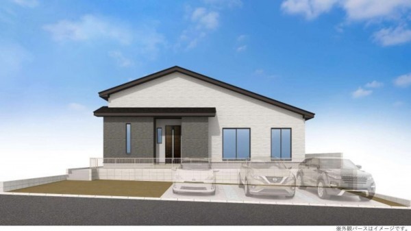 仙台市泉区長命ケ丘、新築一戸建ての間取り画像です