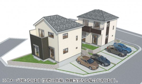 仙台市泉区長命ケ丘、新築一戸建ての間取り画像です