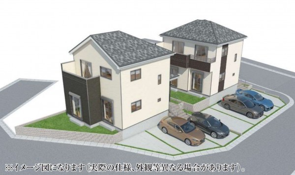仙台市泉区長命ケ丘、新築一戸建ての画像です