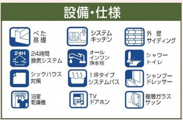 仙台市泉区長命ケ丘、新築一戸建ての画像です