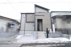 仙台市青葉区桜ケ丘、新築一戸建ての間取り画像です