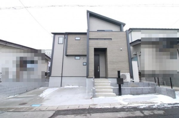 仙台市青葉区桜ケ丘、新築一戸建ての間取り画像です