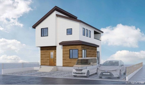 富谷市、新築一戸建ての間取り画像です